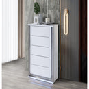 Moon - Smooth Chest With LED - White by HouseOfZazla
