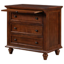 U_STYLE 27.6'' Nightstand with Pine Wood Veneer