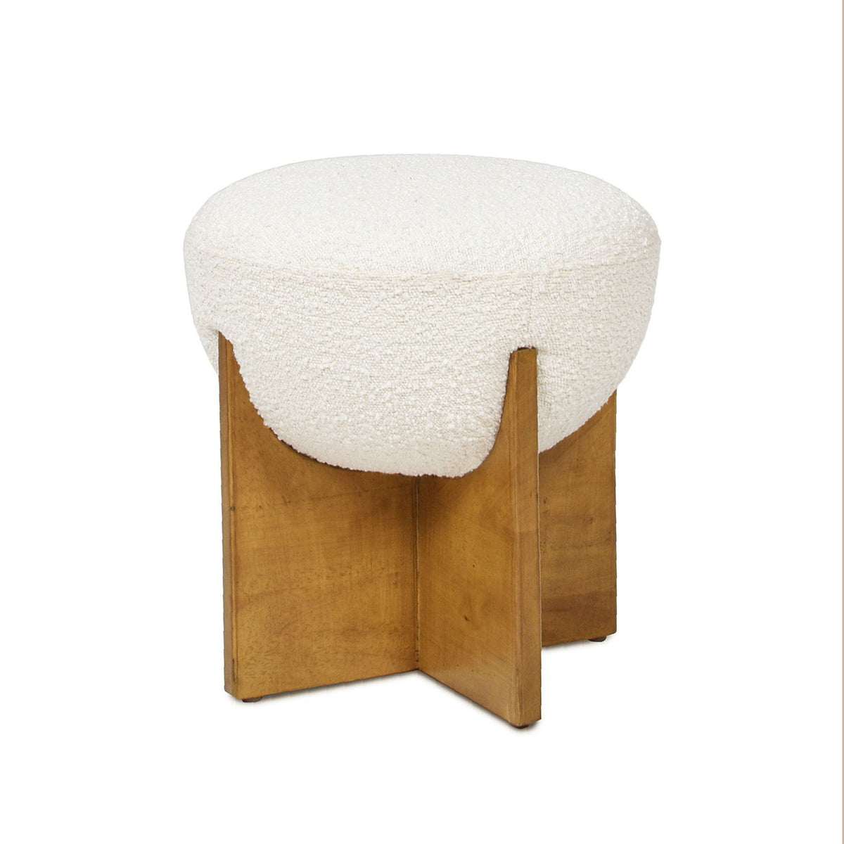 Bali - Round Upholstered Ottoman, photo 8 of 12