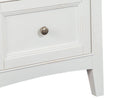 Heron Cove - Small Drawer Nightstand - Chalk White And Dovetail Gray by Unique Piece Furniture