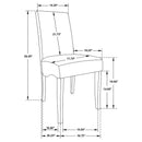 Wendell - 7 Piece Dining Set With Pedestal Table And Chairs - Gray by HouseOfZazla