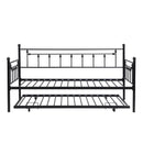 Twin Daybed With Trundle - Black by HouseOfZazla