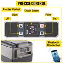 47.5QT Mini Portable Compact 12V Car Refrigerator Freezer Cooler, 45L (SAK68145)