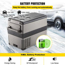 47.5QT Mini Portable Compact 12V Car Refrigerator Freezer Cooler, 45L (SAK68145)