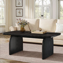 47" Coffee Table, Farmhouse Center Table Low Cocktail Tea Table