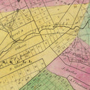 Vintage Map of Schoharie County, New York 1829