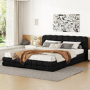 Upholstered Platform Bed With Headboard by Unique Piece Furniture