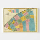 Vintage Map of St. Lawrence County, New York 1829