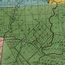 Vintage Map of Oneida County, New York 1829