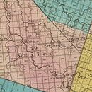 Vintage Map of Oswego County, New York 1829