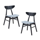 Wooden Dining Chairs Set of 2