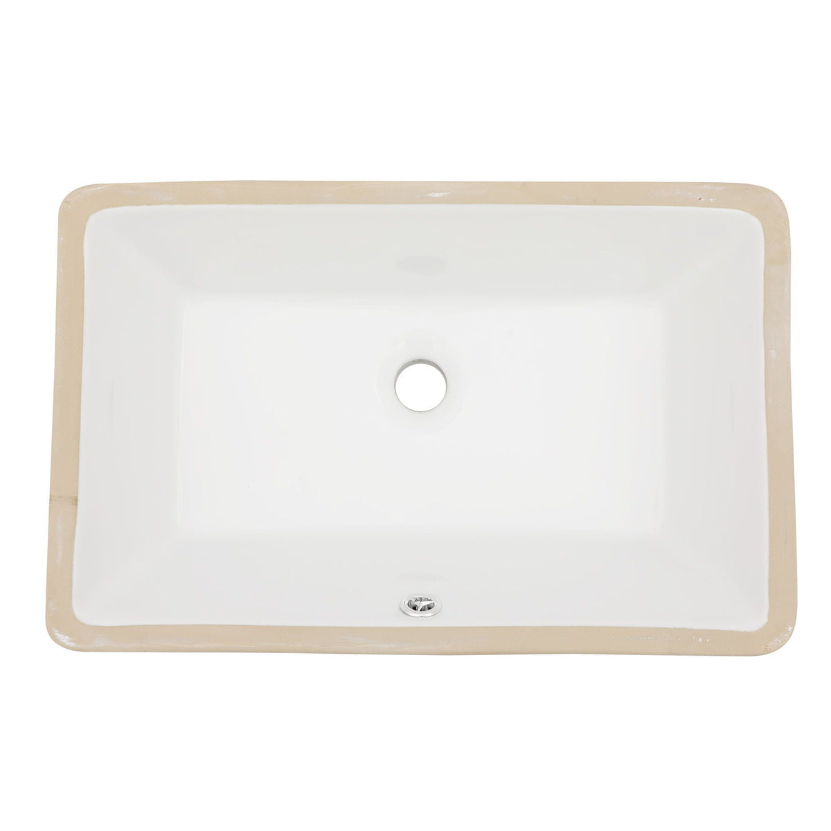 Modern Ceramic Undermount Bathroom Sink With Overflow, High Quality, photo 3 of 40