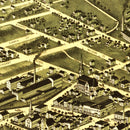 Vintage Map of Clinton, Massachusetts 1876