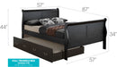 Elegant Trundle Bed With Timeless Charm by HouseOfZazla