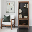 Bookcase Pier, 2 Tone - Brown by HouseOfZazla