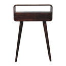 Solid Wood Curved Console Table by HouseOfZazla