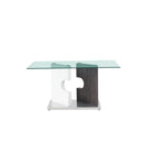 Iris - Dining Table - Gray by HouseOfZazla