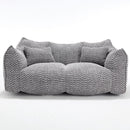 Comfortable Dual Beanbag Chair With High Resilience Foam Core For 2 People by HouseOfZazla