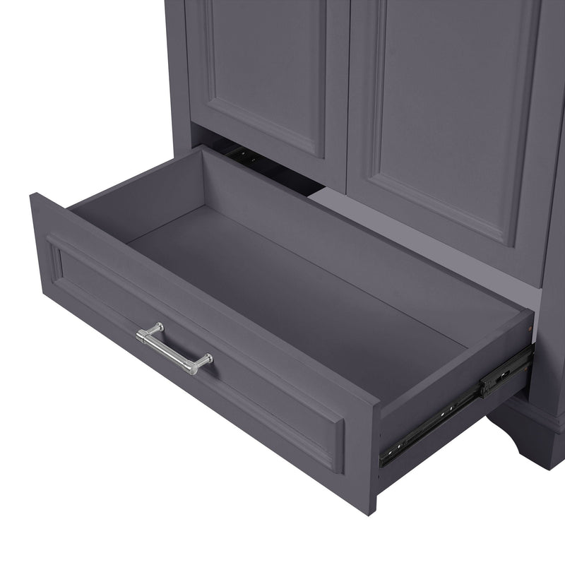 Bathroom Vanity With Sink, Cabinet & 2 Soft Closing Doors & Adjustable Shelf, photo 17 of 50