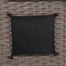 5 Pieces Outdoor Patio Furniture Set with Pet House Cool Bar and Retractable Side Tray, Rattan Wicker Patio Swivel Rocking Chairs Set of 2 with Ottomans for Backyard, Porch, Balcony, Beige