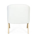 Modern Accent Chair with Polyester Upholstery and Minimalist Lounge Design by HouseOfZazla