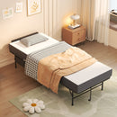 Twin Folding Bed With Adjustable Headboard & Memory Foam by HouseOfZazla