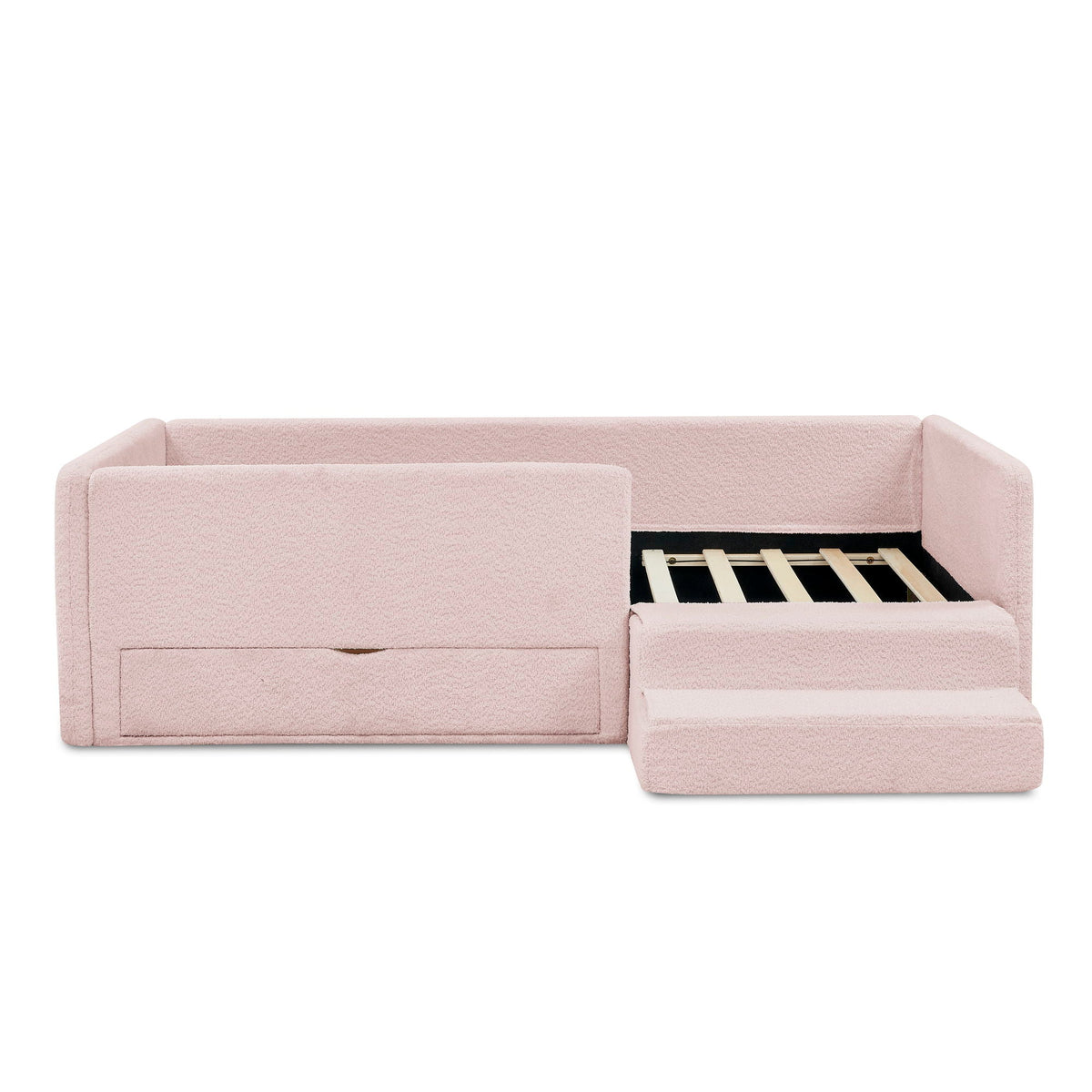 Safe Kids Bed With Guardrails And Storage, photo 2 of 14