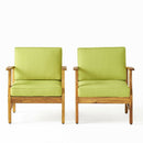 Perla Contemporary Club Chair with Water Resistant Cushion by HouseOfZazla