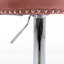 Swivel Adjustable Height Barstools Set of 2 by HouseOfZazla