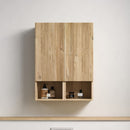 Abay Home Chic Striped Texture Bathroom Storage Cabinet by HouseOfZazla