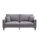 Modern Upholstered 2 Piece Sofa Set With 3 Seater And 2 Seater by Unique Piece Furniture