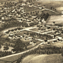 Vintage Map of East Douglas, Massachusetts 1886