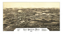 Vintage Map of East Douglas, Massachusetts 1886