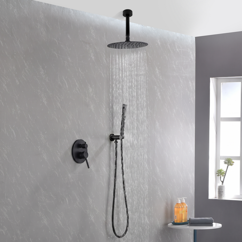 Matte Black Shower System, photo 2 of 4