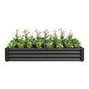 Raised Garden Bed Outdoor 6×3×1 ft Metal Raised Rectangle Planter Bed