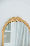 Wood Floor Mirror, Full Body Mirror Dressing Make Up Mirror For Bathroom