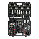 Tool Set Socket And Ratchet Wrench Toolbo 71 Pieces Toolbox Universal Home Car Repair Tool Set For Men Homeowners Diy Enthusiasts And Mechanics - Black by HouseOfZazla