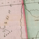 Vintage Map of Franklin County, New York 1840