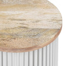 Demy - Handcrafted Metal Accent Table by Unique Piece Furniture