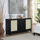 Sheridan - Modern Cane Design Sideboard by HouseOfZazla
