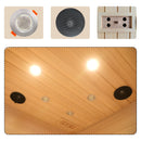 Low Emf Front Door With Heating Panel 2 Persons Hemlock Far Infrared Corner Indoor Sauna Room - Natural by HouseOfZazla