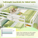Full Over Full Bunk Bed Low-to-ground Bunk Bed by LJGDeals