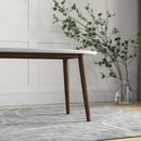 Ada - Mid-Century Modern Style Oval Dining Table by HouseOfZazla