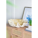 Large Clam Shell Accent 25.3x16.5x8.5" by HouseOfZazla