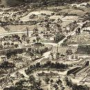 Vintage Map of East Walpole, Massachusetts 1898