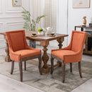 Ultra - Side Dining Chair, Nail Head (Set of 2) by Unique Piece Furniture