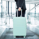 3 Pieces Set 20" / 24" / 28" Spinner Wheel Luggage With Combination Lock by HouseOfZazla