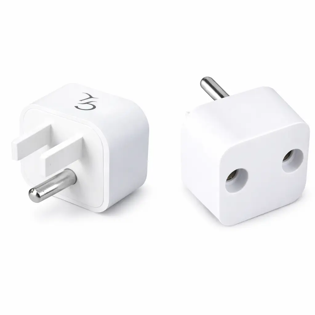GroundLuxe Grounding Safety Adapter for North American Outlet