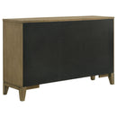 Menlo - 8 Drawer Dresser Cabinet - Natural by HouseOfZazla