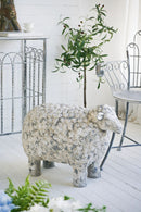25.5x13x18" Magnesium Sheep Figurine with Weathered Finish by HouseOfZazla